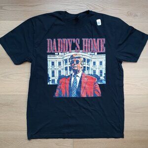 Daddy's Home - Trump White House -  New XL Black T-Shirt